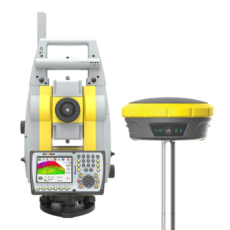 GeoMax Total station and GPS set